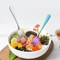 thumbnail image 2 of Cheers Dessert Fork Reusable Safe Stainless Steel Wide Application Tasting Forks for Kitchen, 2 of 7
