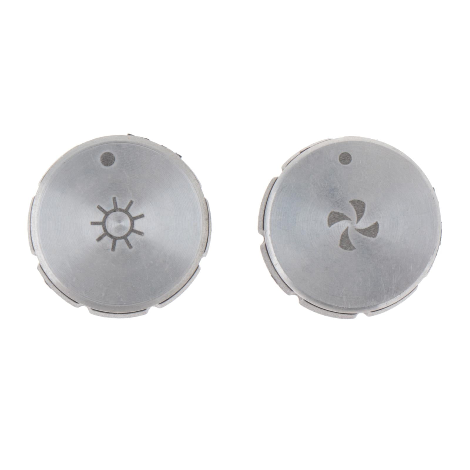 2 Set Blower and Light Knobs Range Hood Fan Motor Switch Lamp Switch Durable Material for E60 E64 Series Kitchens