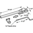 thumbnail image 2 of 10-3/4 in. Chrome Plated Reversible Casement Window Operator, Parlyn Windows, 2 of 2