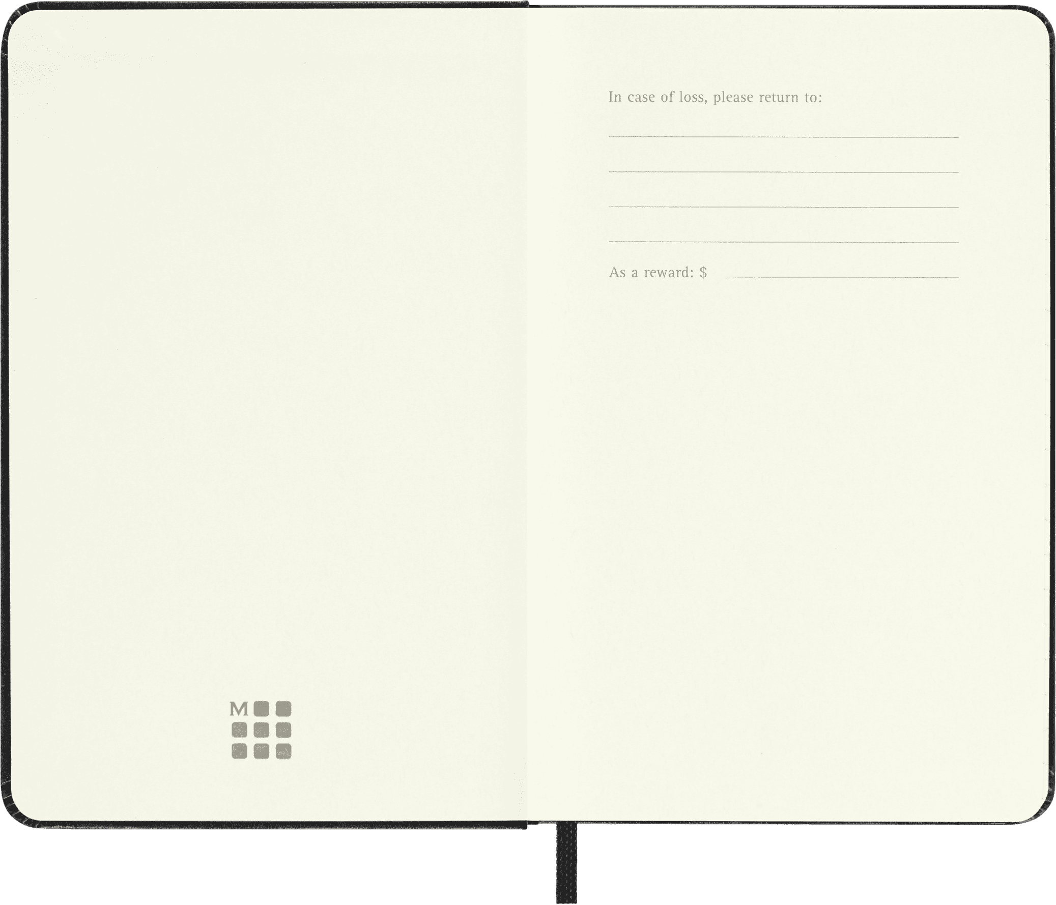 Moleskine Classic Notebook, Hard Cover, Pocket (3.5" x 5.5"), Squared, Black