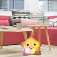 thumbnail image 5 of LED Night Light up Pillows Creative Twinkle Star Shaped Plush Pillow Colorful Glowing Star Stuffed Toys Smile Glowing Cushions Gifts for Kids Birthday Christmas Decor, 5 of 6