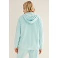 thumbnail image 2 of Ellos Plus Size Fleece Zip Up Hoodie, 2 of 3