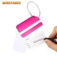 thumbnail image 4 of Travel Luggage with Address Card and Aluminum Quick-Find Suitcase Identifier for Travel Bags, 4 of 4