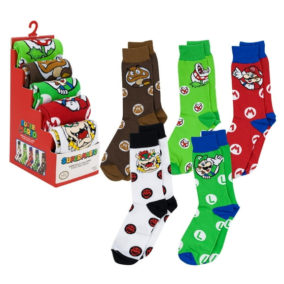 Super Mario 5 pair Size 6-10