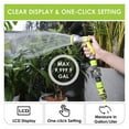 thumbnail image 3 of Digital Water Flow Meter, Hose Water Meter For Outdoor Garden Hose, Measure Consumption And Water Flow Rate With Quick Connectors ,Easy to Install, 3 of 7