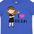 thumbnail image 4 of Inktastic Girls I Heart Violin Girls Toddler T-Shirt, 4 of 5