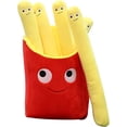 thumbnail image 1 of Almohada rellena de felpa de comida y patatas fritas de 40cm, cojín de sofá suave creativo de dibujos animados, juguetes bonitos para niños, decoración del hogar, 1 of 5