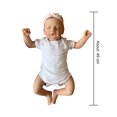 thumbnail image 4 of Muñeca de arte de 49CM, bebé realista Reborn, niño pequeño realista, bebé durmiente para regalo de niños Ehuebsd libre de BPA, 4 of 4