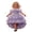 A&Light Purple257, variant on Newborn Girl Dress Fashion Off-Shoulder Party Ball Gown Wedding Pageant Evening Dresses for Children Purple,Size 6 M-3 Y