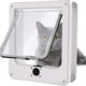 thumbnail image 1 of Puerta para gatos, puerta interior, puerta para mascotas, puerta exterior para gatos, 4 modos de bloqueo, adecuada para ventanas y paredes, resistente y duradera., 1 of 2