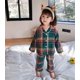 thumbnail image 4 of Conjunto de pijama con cuello vuelto para niña de primavera. Conjunto de pijamas a cuadros verdes navideños para niños pequeños ropa de dormir ropa de dormir. Ropa para niños 11T, 4 of 4