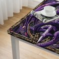 thumbnail image 5 of Acheng Dragon Sword Gothic Square Tablecloth Waterproof 100% Polyester Fiber 40*40, 5 of 8