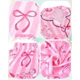 thumbnail image 6 of Girls Pajamas Silk PJS Set Satin Sleepwear Long Sleeve Jammies for Kids Button-Down Nightwear Loungewear 3-16 Years, 6 of 7