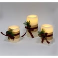 thumbnail image 3 of Truu Design Canada Bougies en Plastique avec Télécommande en Blanc (Lot de 3), 3 of 3