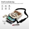thumbnail image 7 of HELLHERO Cross Body Purse for Unisex Polyester Women Crossbody Bag with with Zipper Elephant Butterfly, 7 of 7