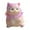 Purple, variant on Cat Squishy Toy, Cute Stress Relief Desk Decor, Soft Plastic Pinching Fidget for Anxiety, High-Detail Animal Ornament, Durable Office Novelty Gift for Teens Adults