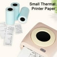 thumbnail image 4 of Joernso 10 Rolls 57x25mm Self-adhesive Thermal Paper Multipurpose Compact Ink-free Portable Thermal Printer Paper, 4 of 8