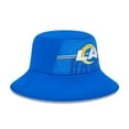 thumbnail image 3 of Men's New Era  Royal Los Angeles Rams 2023 NFL Training Camp Stretch Bucket Hat, 3 of 4