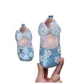 thumbnail image 5 of Owordtank Kids Girls Sparkly Mary Jane Dress Shoes Wedding Party Bridesmaids High Heel Princess Glitter Sequins Dress Shoes for Toddler, 5 of 8