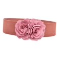thumbnail image 4 of Segolike Womens Wide Belt Casual Corset Belt Elastic Waist Belt for Coat Dress Decoration Pink, 4 of 8