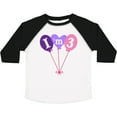 thumbnail image 3 of Inktastic 3rd Birthday Balloons 3 Year Old Girls Toddler T-Shirt, 3 of 5