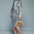 thumbnail image 3 of Bolso de mano de noche JAMBHALA Dressy Floral Satin para mujer, 3 of 6