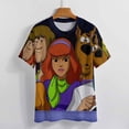 thumbnail image 4 of Scooby Doo Womens T-shirts Crewneck Shirts Blouse Short Sleeve Tee Shirts Girls Tops S, 4 of 8