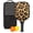 Black, variant on Pickleball Paddles Set Of 1, Fiberglass Surface, Animal, Leopard Print, 1 Paddle, 2 Balls & Bag