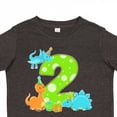 thumbnail image 4 of Inktastic Dinosaur Party-second Birthday Boys or Girls Toddler T-Shirt, 4 of 5