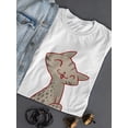 thumbnail image 3 of Cute Gray Spotted Cartoon Kitty T-Shirt Women -Image by Shutterstock, Female x-Large, 3 of 4
