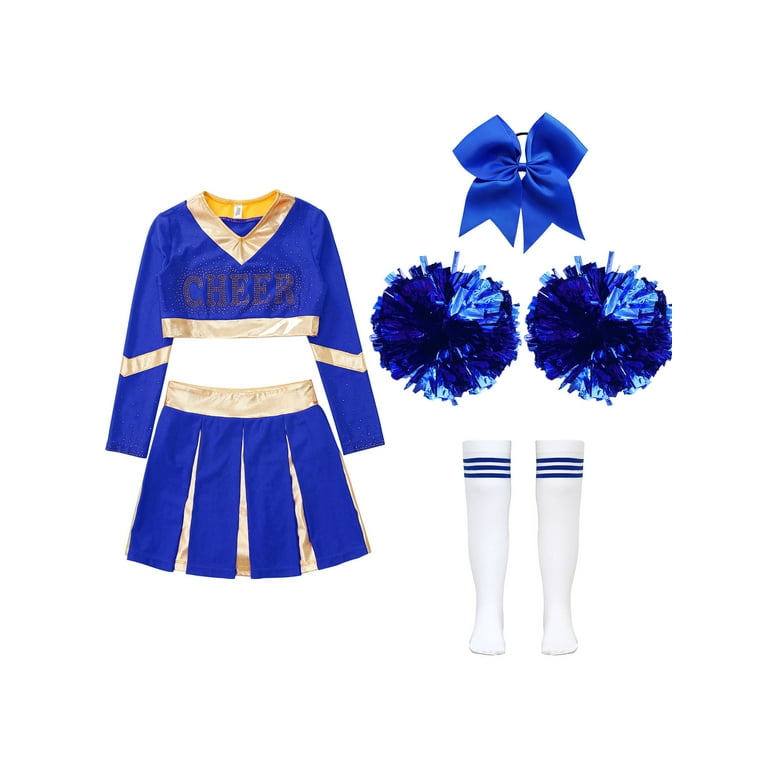 「#期間限定」のおすすめ人気ランキング Cheerleading Girls Kids inhzoy Dance Sleeve Long Sets Outfit Dance