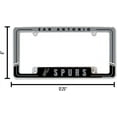 thumbnail image 7 of San Antonio Basketball Spurs Two-Tone Design License Plate Frame, 7 of 7