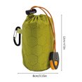 thumbnail image 3 of Saco de dormir de emergencia Almacenamiento Manta de supervivencia Bolsa de almacenamiento (Verde militar C) Tmvgtek Para Estrenar, 3 of 3