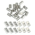 thumbnail image 1 of 3030 Series T Slot Nuts, M6 Roll-in Spring Ball Loaded Elastic Nuts Slot with 7.5mm Slot, 20 Pcs, 1 of 7