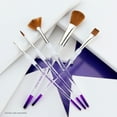 thumbnail image 5 of SG316 | Soft-Grip™ 5pc Synthetic Sable Variety Brush Set, 5 of 8