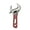 5 inches, variant on Heavy Duty Compact Adjustable Wrench Spanner With Wide Jaw Short Handle Carbon Steel Ergonomic Grip For Plumbing Repair