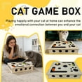 thumbnail image 5 of Cat Nail File Scratch Enrichment Box With 3 Bell Ball, Scratch Puzzle Enrichment Box, Stress Free To Clippers And Grinders,Sandpaper Inside For Indoor Cats, 5 of 7