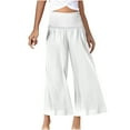 thumbnail image 2 of Utoimkio Women's Casual Loose Wide Leg Pants High Waisted Lounge Pants for Women, 2 of 5
