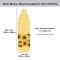 thumbnail image 5 of HELLHERO Sunflower Seed Design Ironing Board Covers Elastic Edge Quick Install Ironing Board Protector Cover Easy Fit 15x54 Inch, 5 of 5