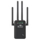 thumbnail image 1 of Btafrte Extender Booster 2.4 GHz 300Mbps Fácil Configuración 4 Antenas Largo Alcance (negro EE. UU.), 1 of 9