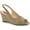 Taupe Faux Leather, variant on Women's Pleaser Pink Label Kimberly 01SP Wedge Slingback