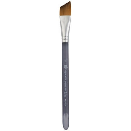 Princeton Art & Brush Co - Elite Synthetic Kolinsky Sable Watercolor Brush - Angle - Angle Shader (Best Synthetic Watercolor Brushes)