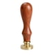 thumbnail image 5 of Cuadros Decorativos Sello de cera clásico inicial sello de cera alfabeto letra I Retro madera, 5 of 9