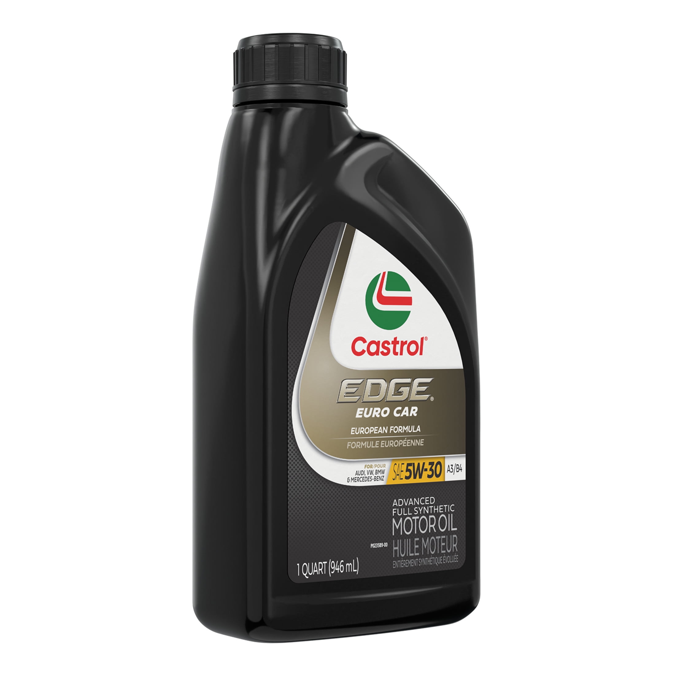 Castrol EDGE Euro 5W 30 A3 B4 Advanced Full Synthetic Motor Oil 1 Quart Walmart