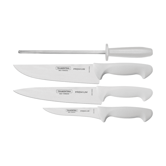Juego de Cuchillos Premium Tramontina 24699825 4 Pzas blanco