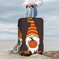 thumbnail image 7 of Hirioo Fall Gnomes for Elasticity Suitcase Cover (No luggage Included) Durable Luggage Protector Fits 18-32 Inch Luggage-Small, 7 of 7