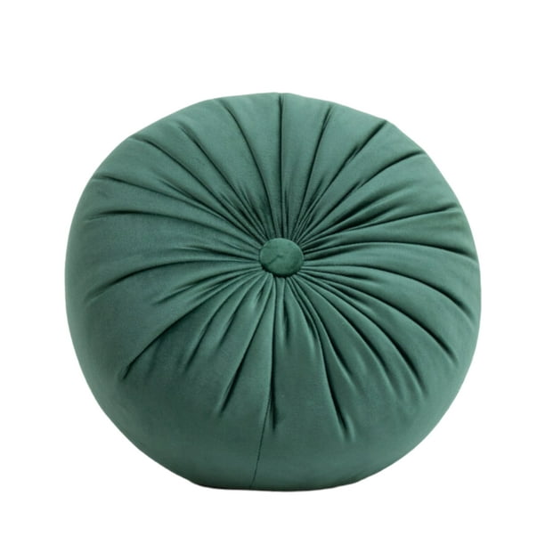 Cojín Decorativo Antonela Redondo Verde Esmeralda