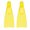 Yellow L code, variant on Flexible Swimming Training Fin Swim Flippers Travel Size Swim Fin for Women Kid Snorkeling Diving Swimming Pool