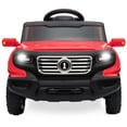 thumbnail image 3 of Best Choice Products 6V Kids Ride On Car Truck w/ Parent Control, 3 Speeds, LED Headlights, MP3 Player, Horn - Red, 3 of 7