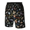 thumbnail image 5 of Kdxio Butterfly1 Pattern Mens Casual Shorts - Drawstring Summer Beach Sports Shorts for Men, 5 of 9